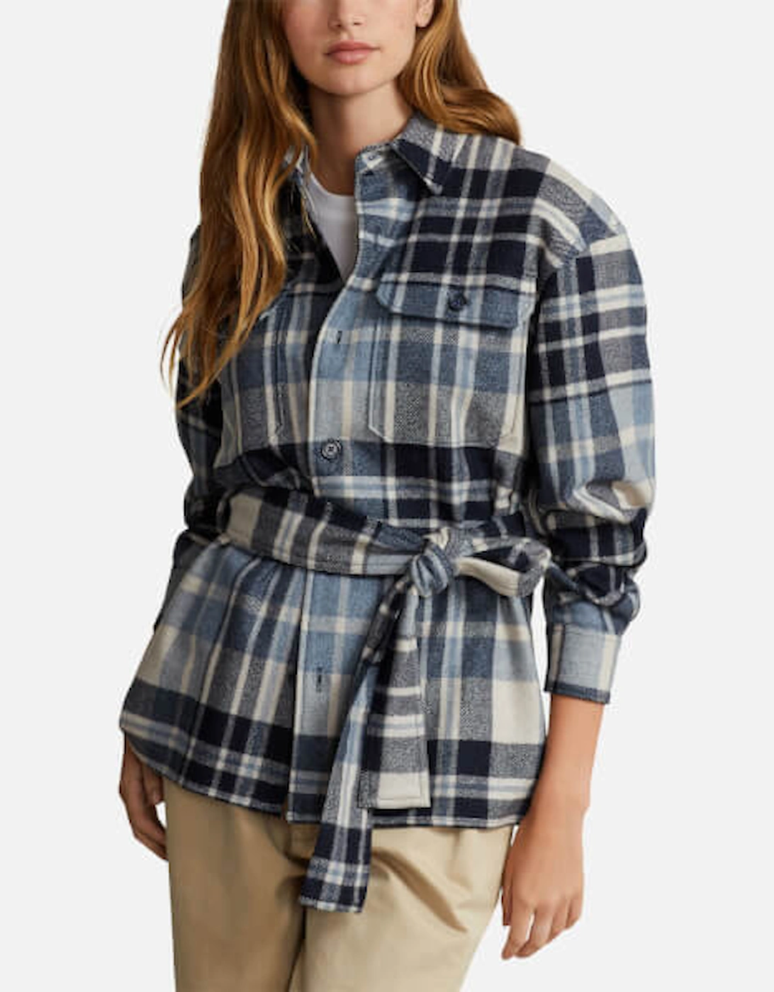 Plaid Recycled Wool-Blend Shirt, 2 of 1