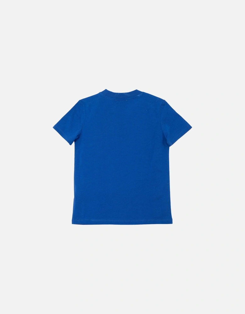 Sport Boys Short Sleeve T-Shirt Blue