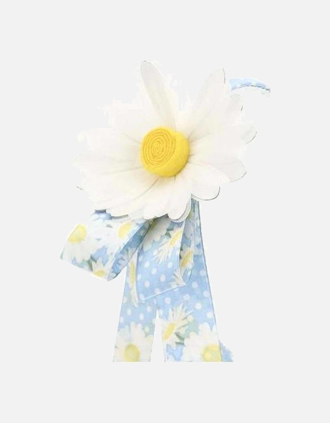 Girls Blue Daisy Hairband