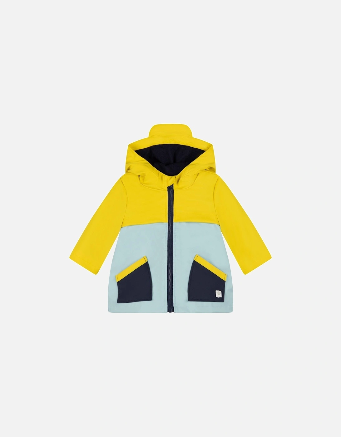 Boys Yellow Rain Coat, 4 of 3