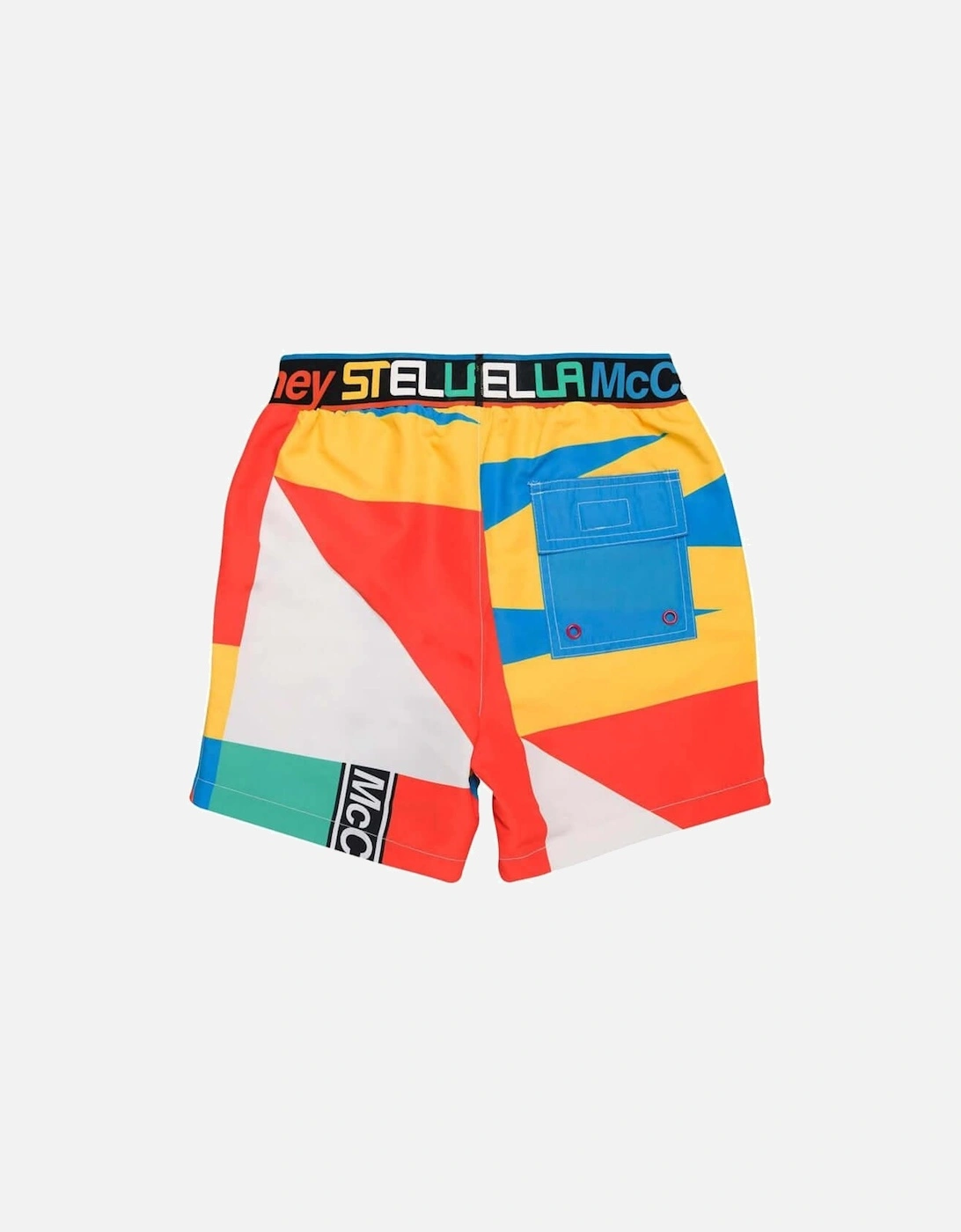 Boys Colour Block Swim Shorts