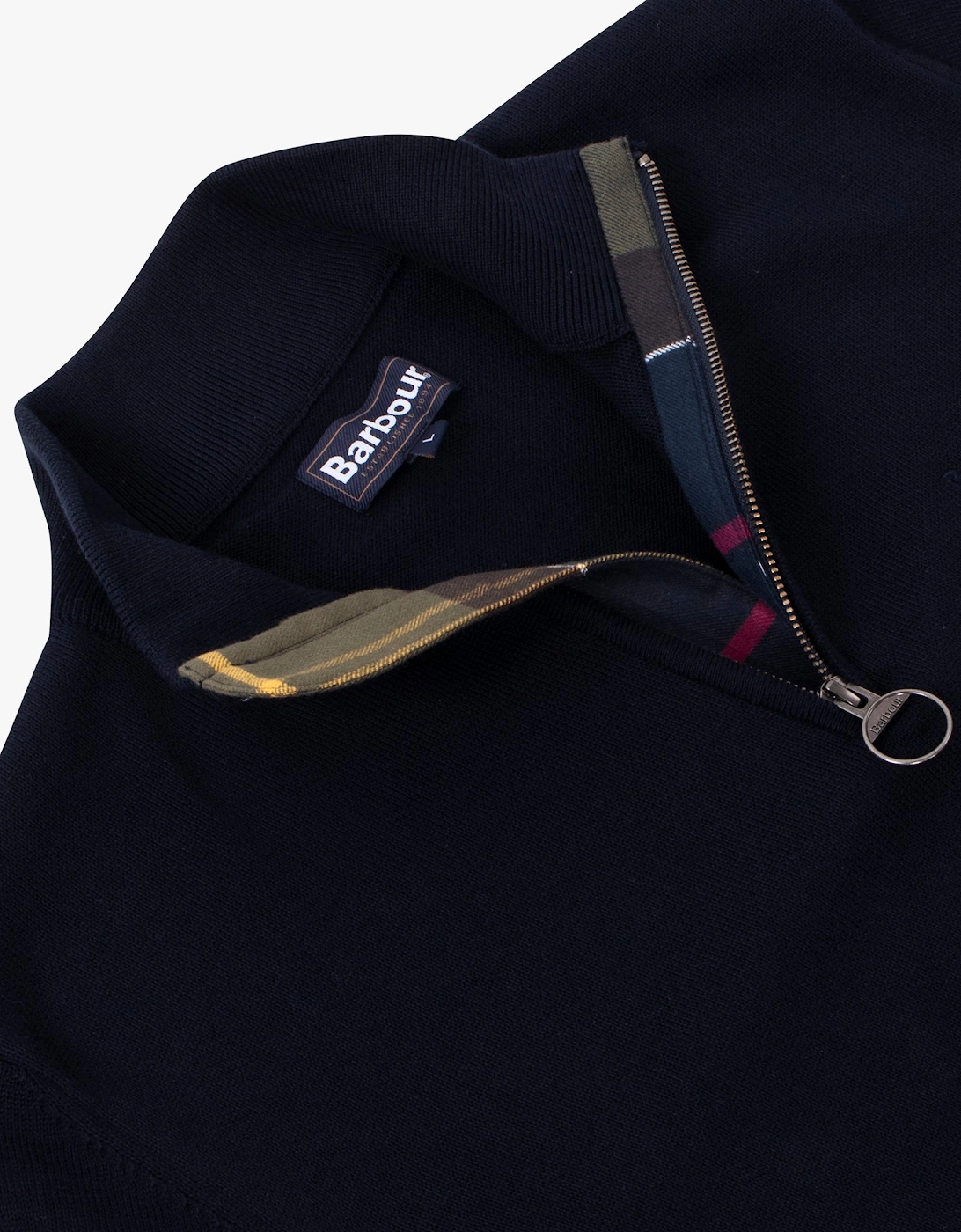 Quarter Zip Cotton Knit