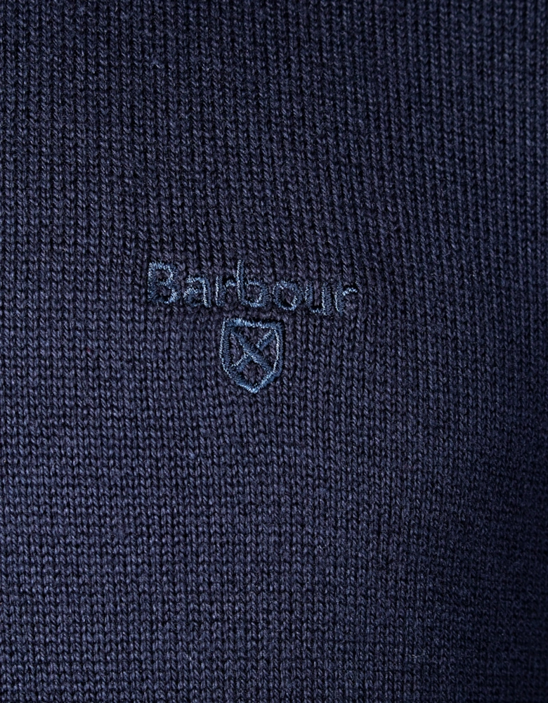 Quarter Zip Cotton Knit
