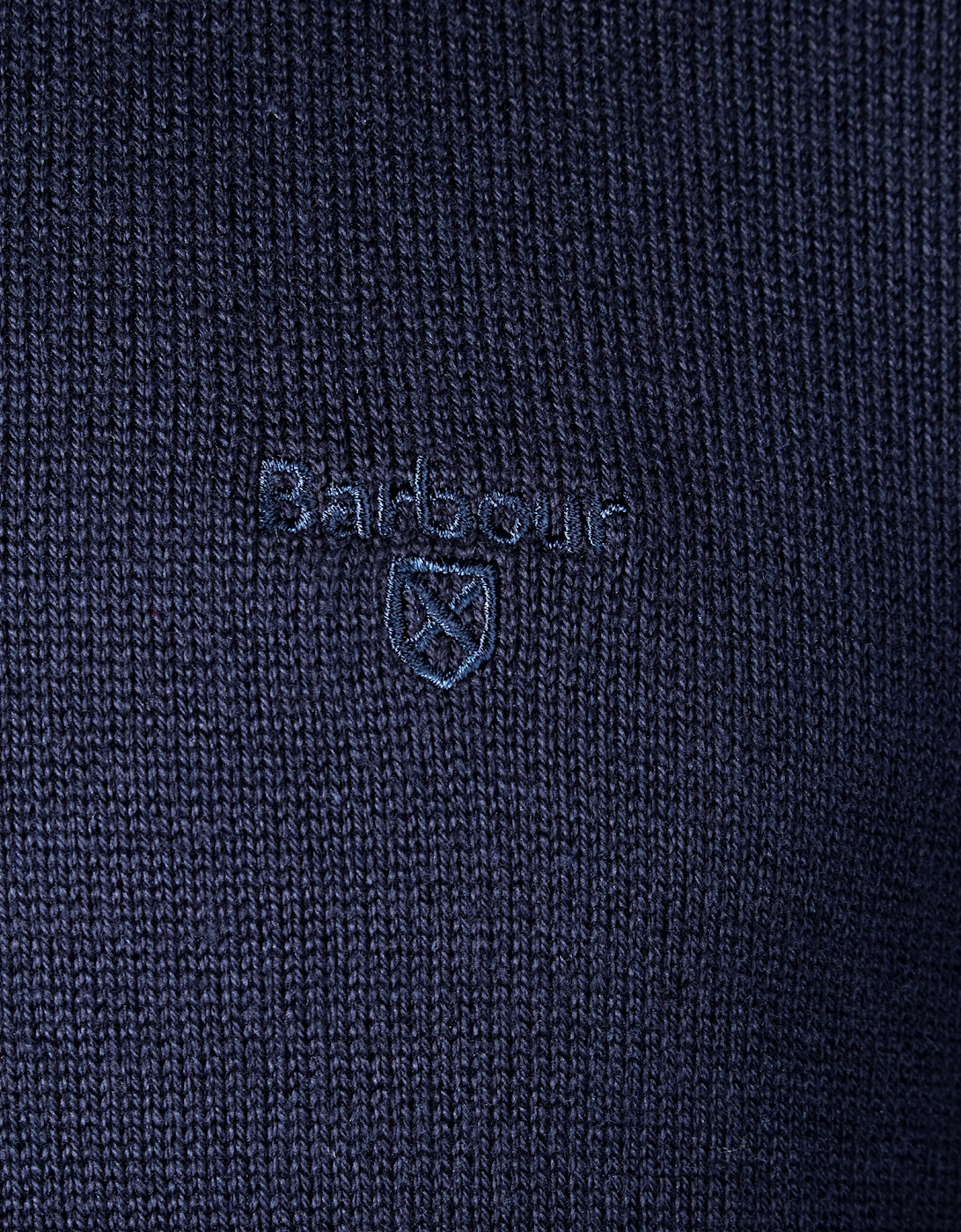 Quarter Zip Cotton Knit