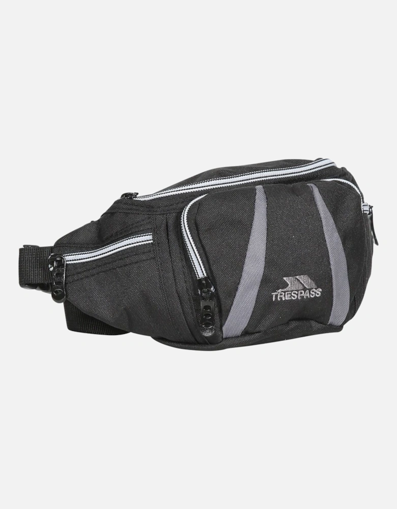 Unisex Adults Dax 2.5L Walking Multi Pocket Bum Bag - Black