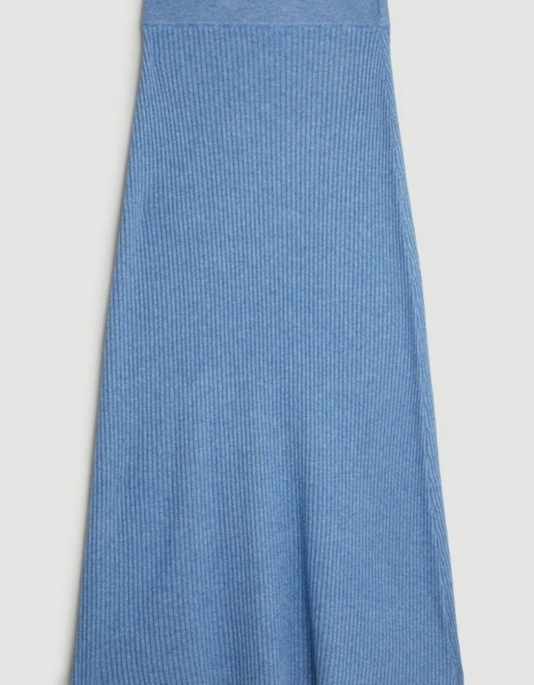 Cashmere Wool Knit Skirt