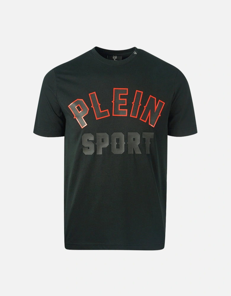 Plein Sport Block Logo Black T-Shirt