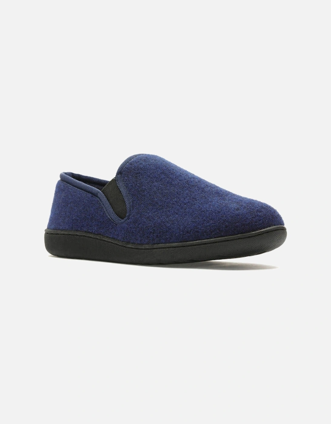 King Ease Navy mens slipper, 5 of 4