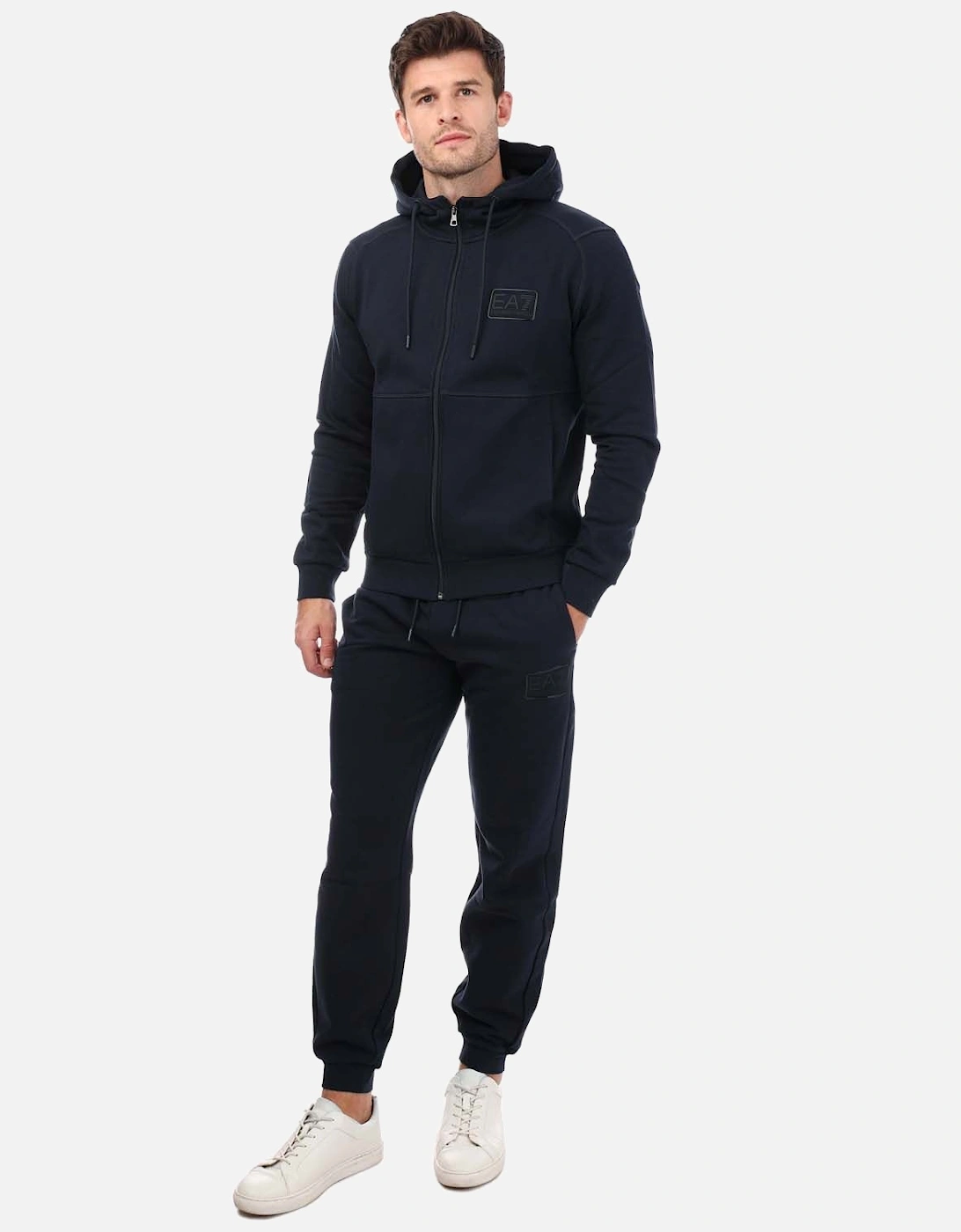 Mens Core ID Cotton-Blend Tracksuit, 6 of 5