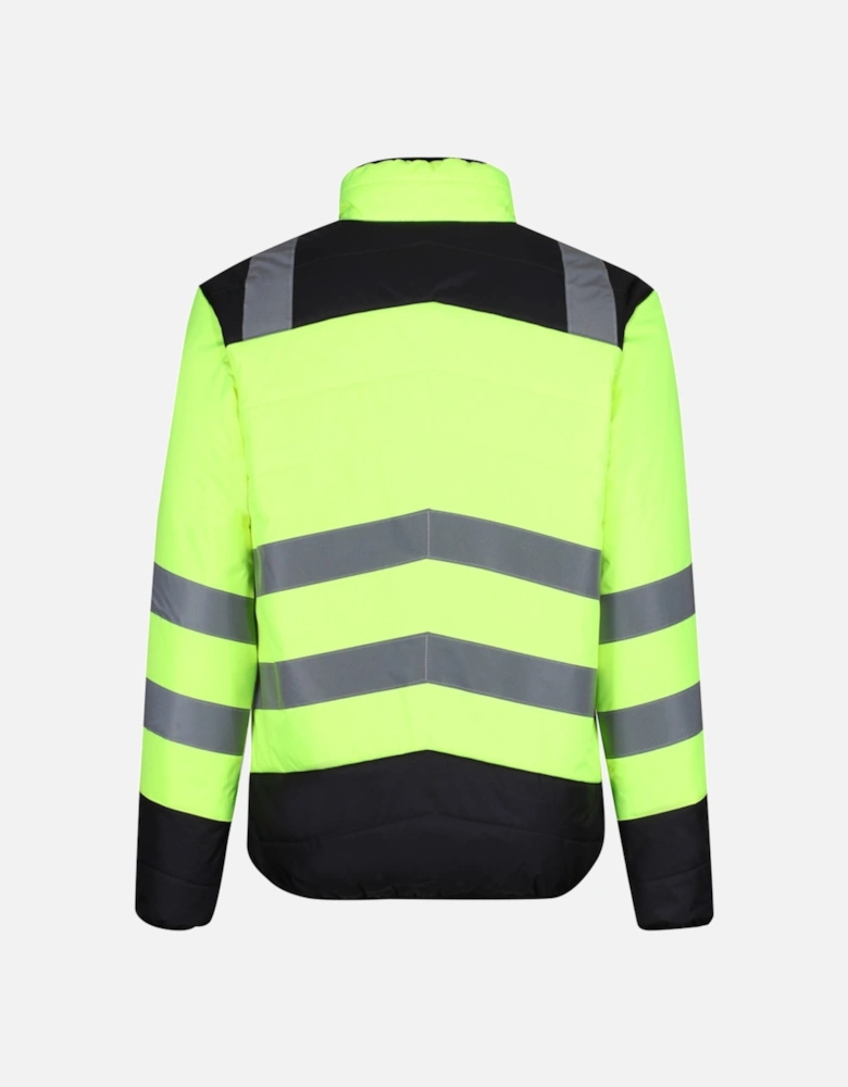 Professional Mens Hi Vis Reflective Thermal Jacket