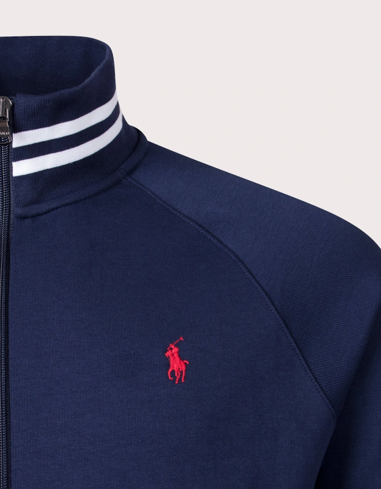 Zip Through Double Knit Track Top