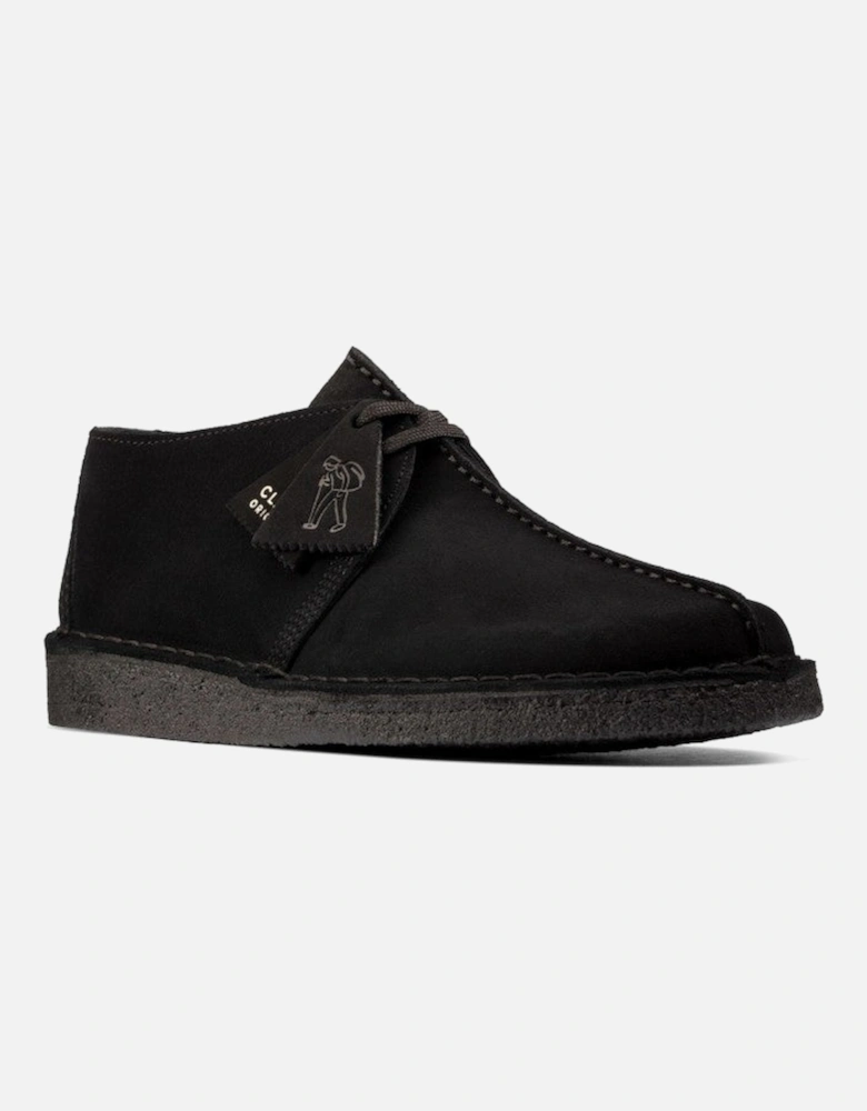 Desert Trek Black Suede