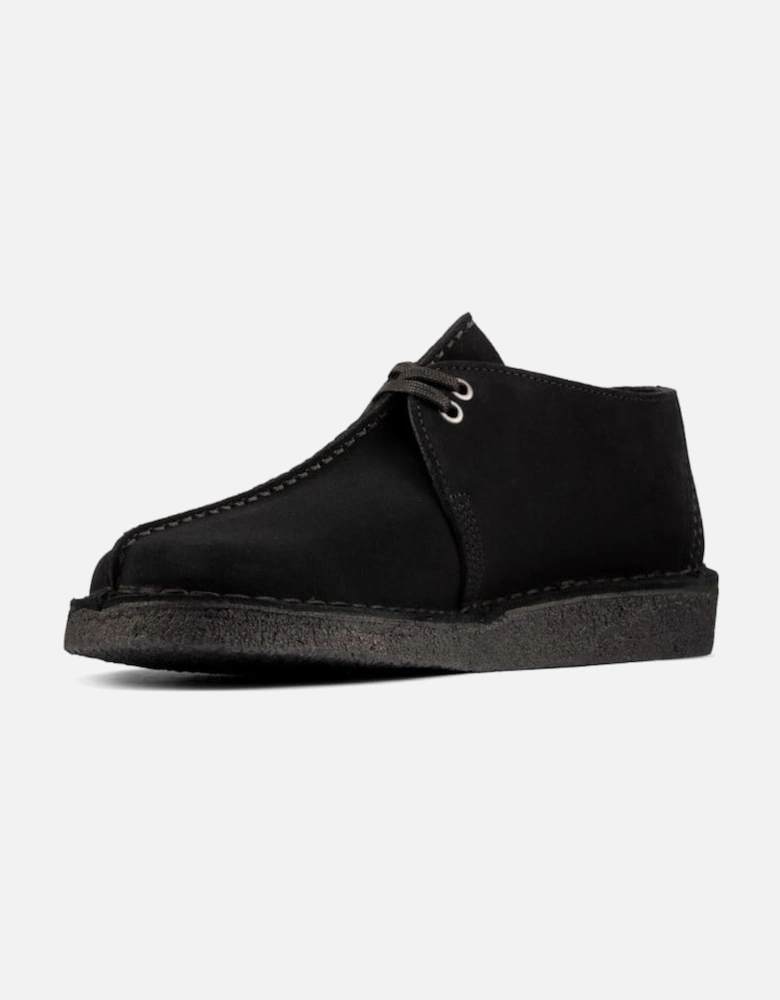 Desert Trek Black Suede