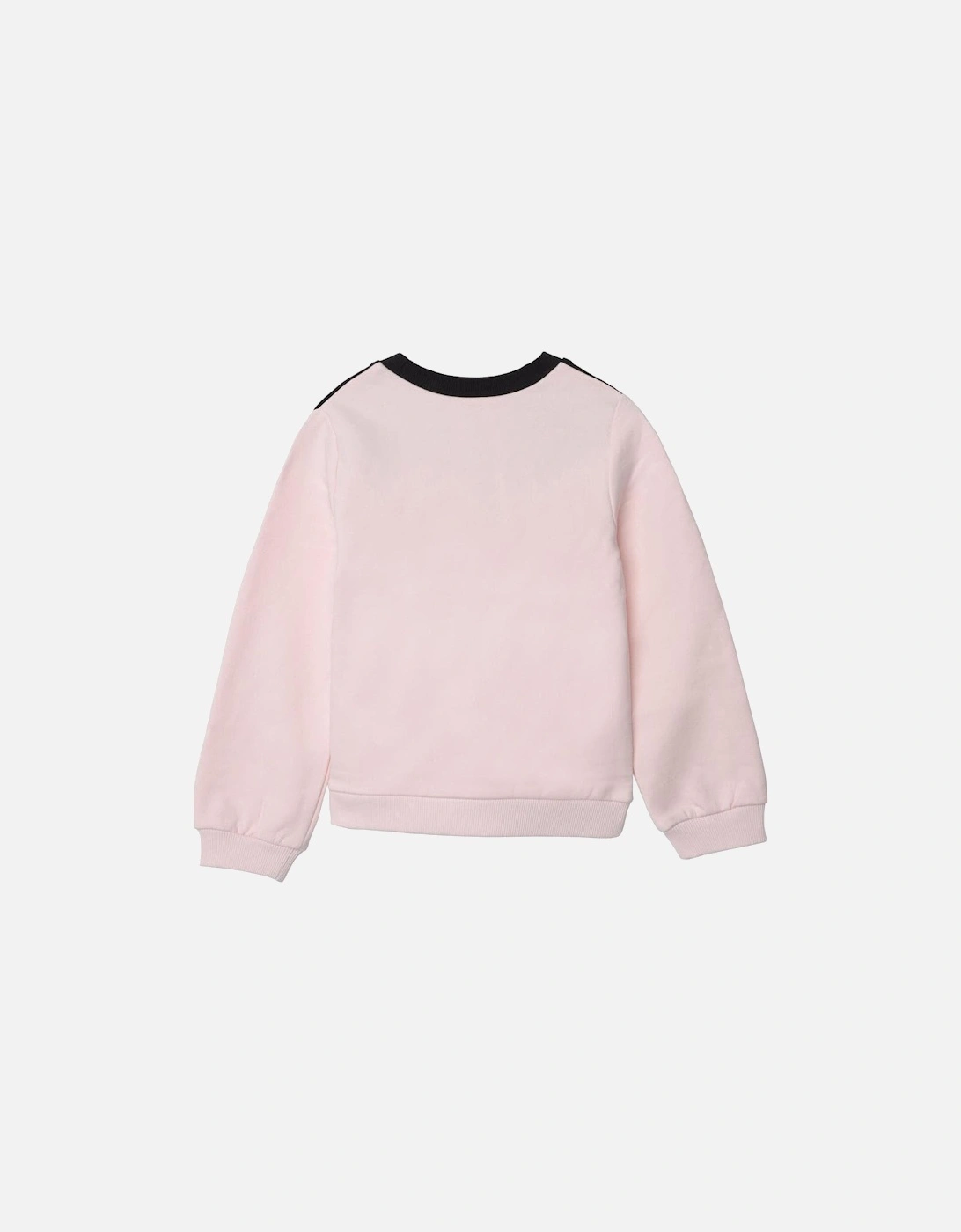 Girls Pink & Black Sweatshirt