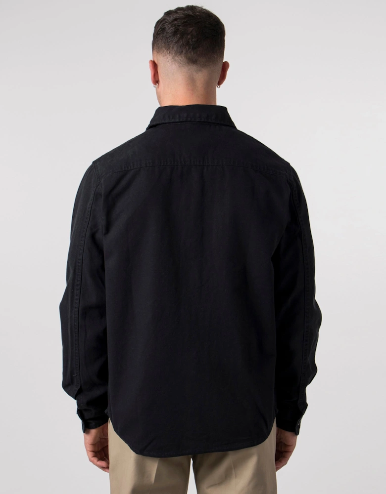 Relaxed Fit Duck Canvas Shirt