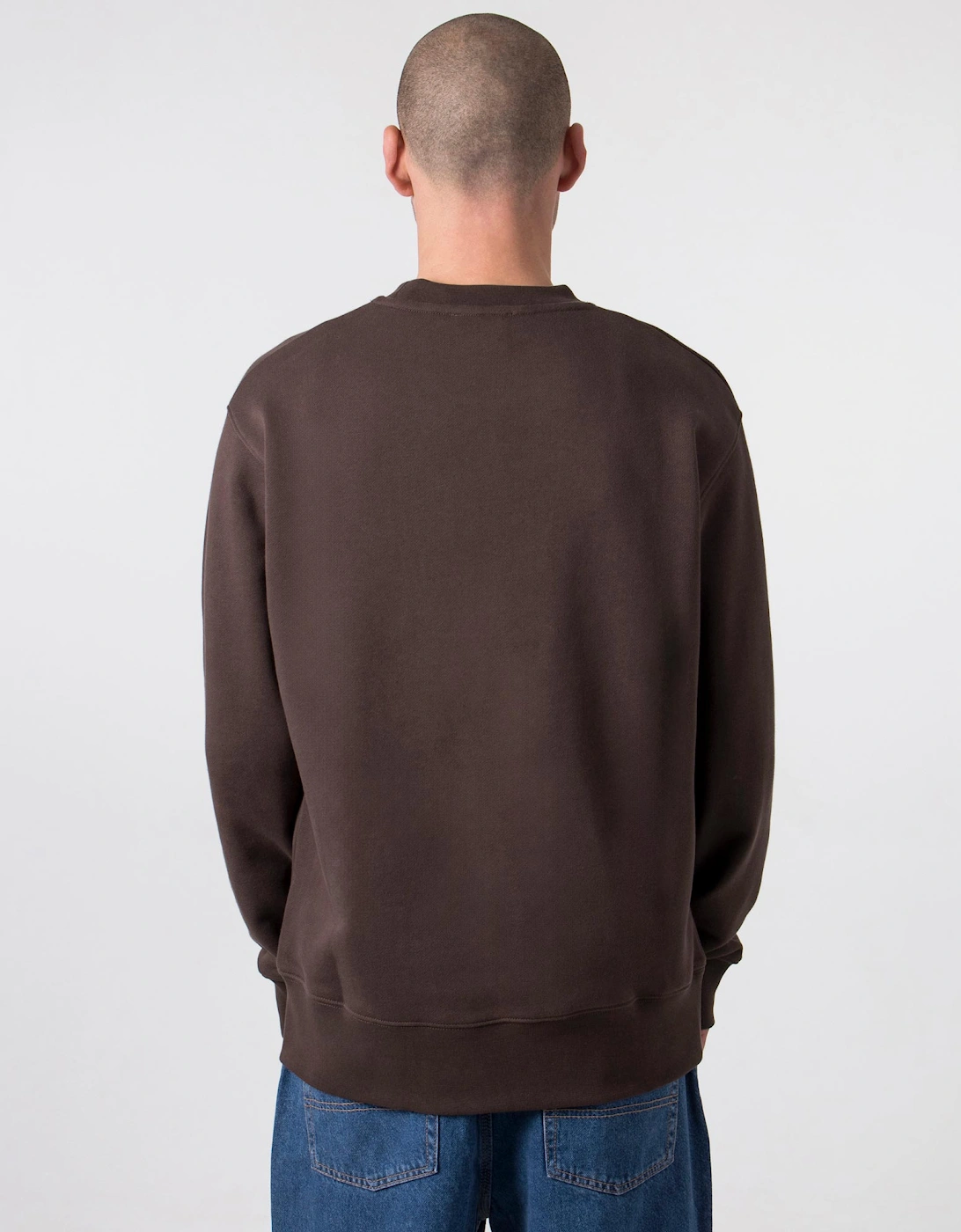 Relaxed Fit Arne Organic Logo Sweatshirt