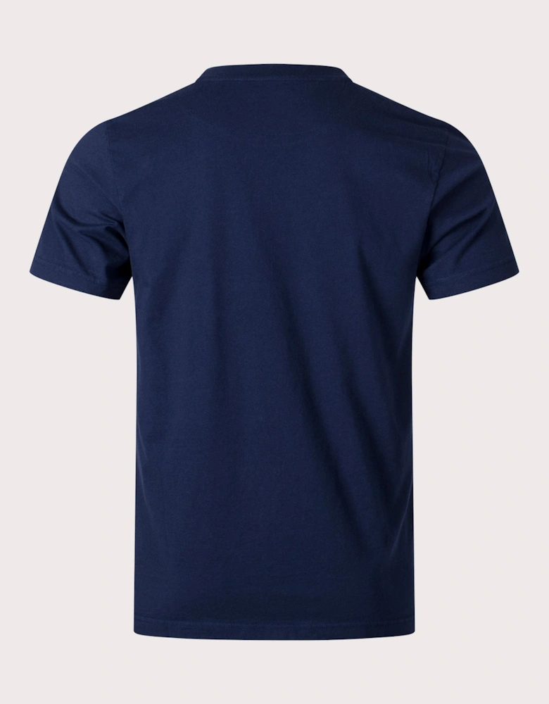 Slim Fit Hollen Chest Stripe T-Shirt