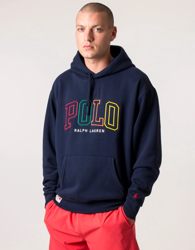 Oversized RL Logo Hoodie