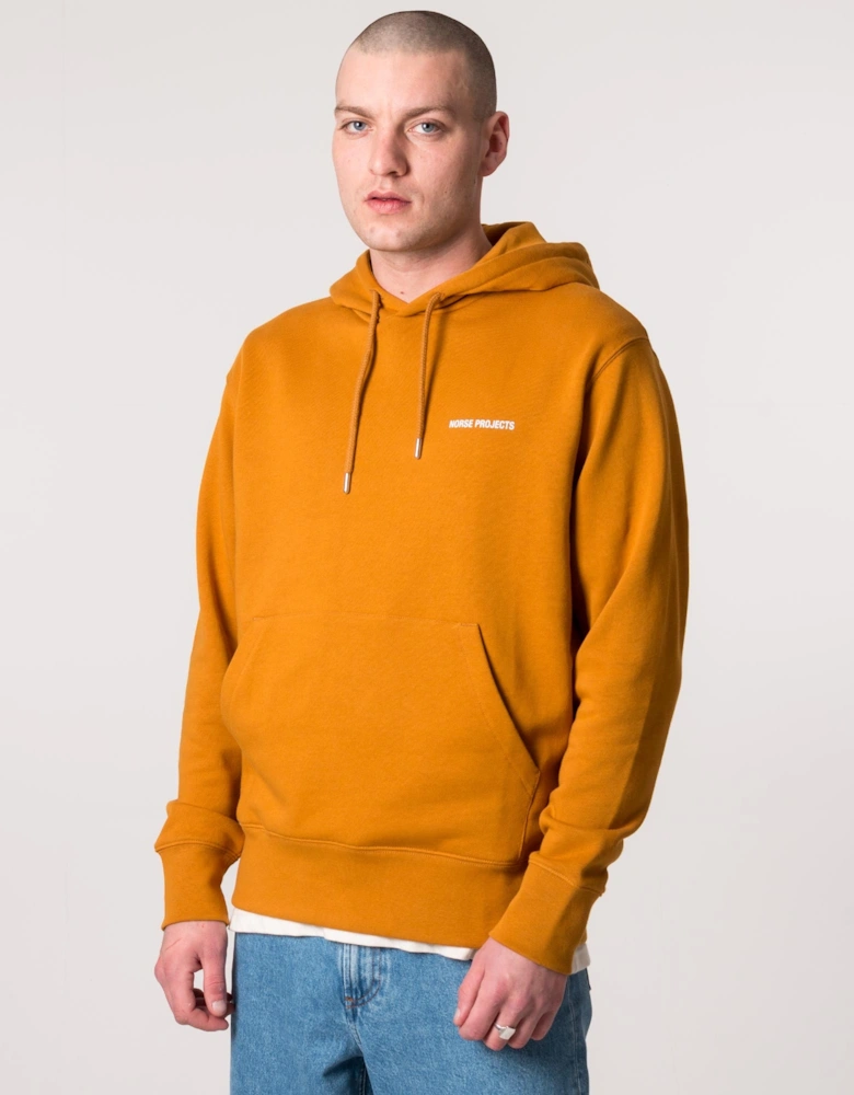 Relaxed Fit Arne Logo Hoodie