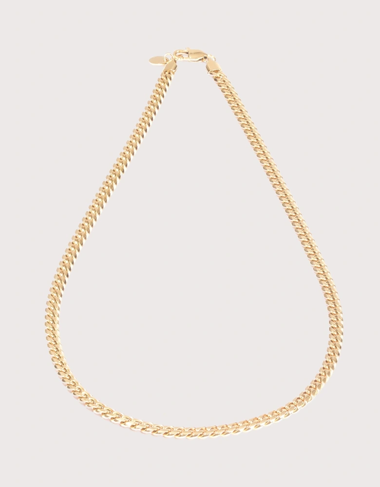 18K Gold Plated 6mm Cuban Link Necklace
