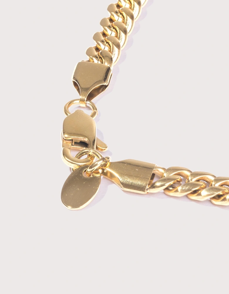 18K Gold Plated 6mm Cuban Link Necklace