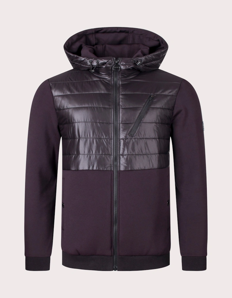 Zip Through Metric Hybrid Jacket
