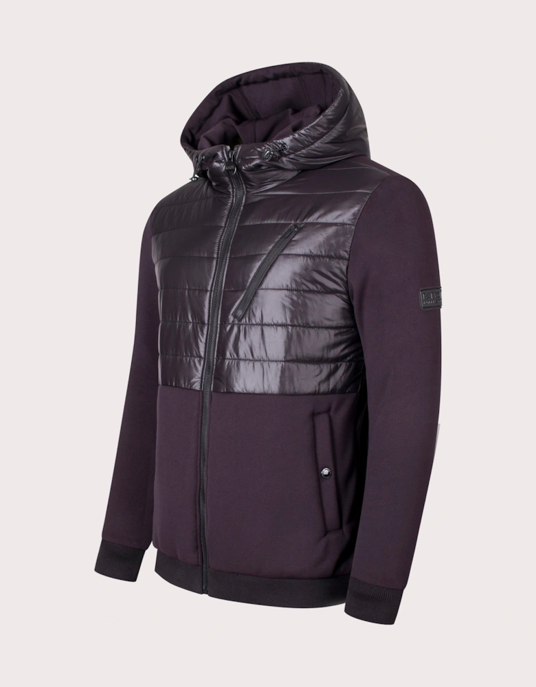 Zip Through Metric Hybrid Jacket