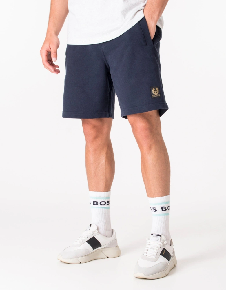 Regular Fit Logo Patch Sweat Shorts