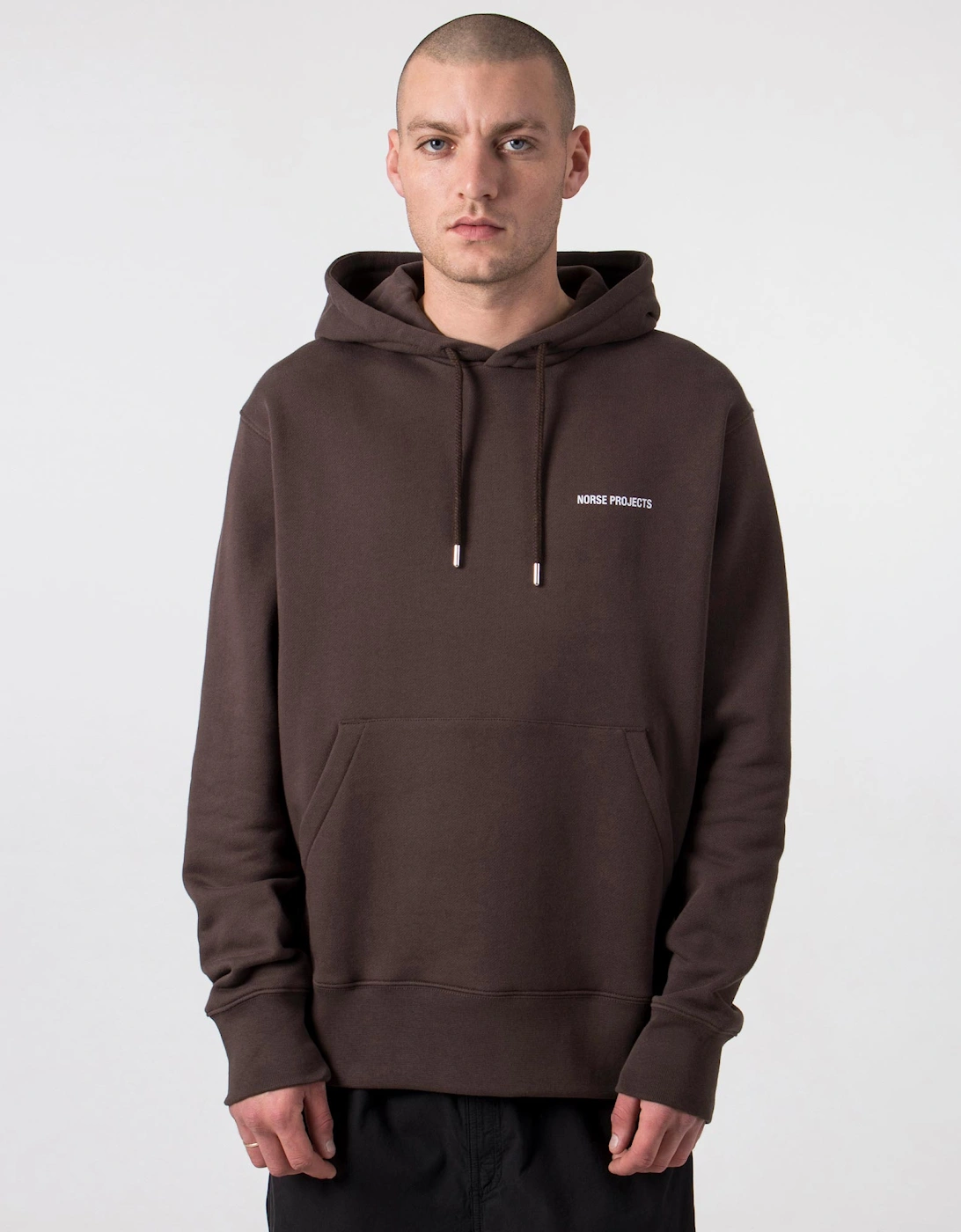 Relaxed Fit Arne Organic Logo Hoodie, 4 of 3