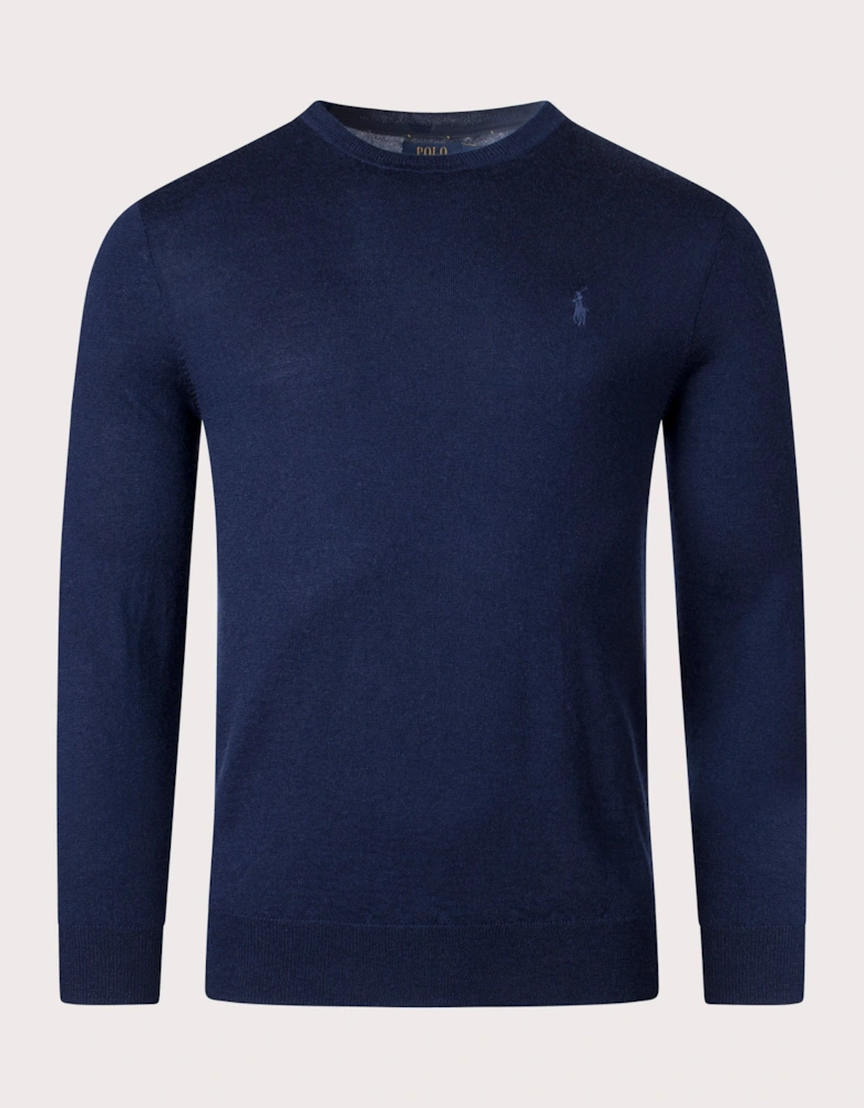Slim Fit Woollen Knitted Jumper