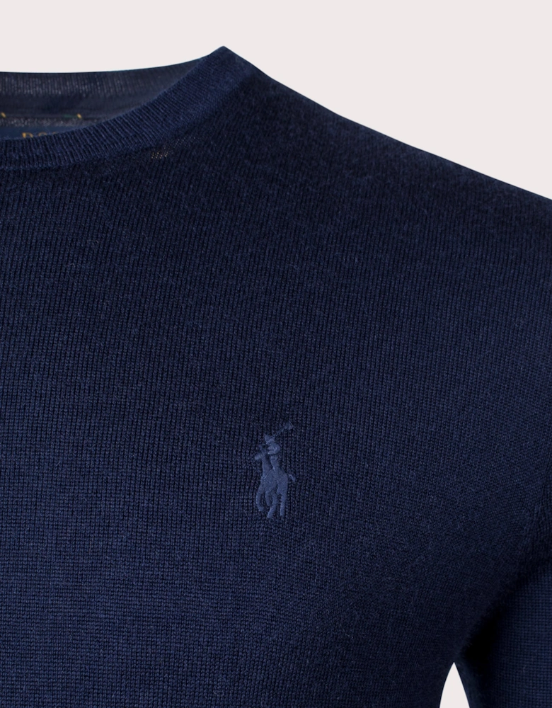 Slim Fit Woollen Knitted Jumper