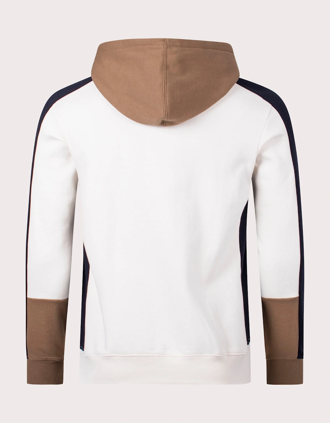 Zip Through Colour Block Hoodie