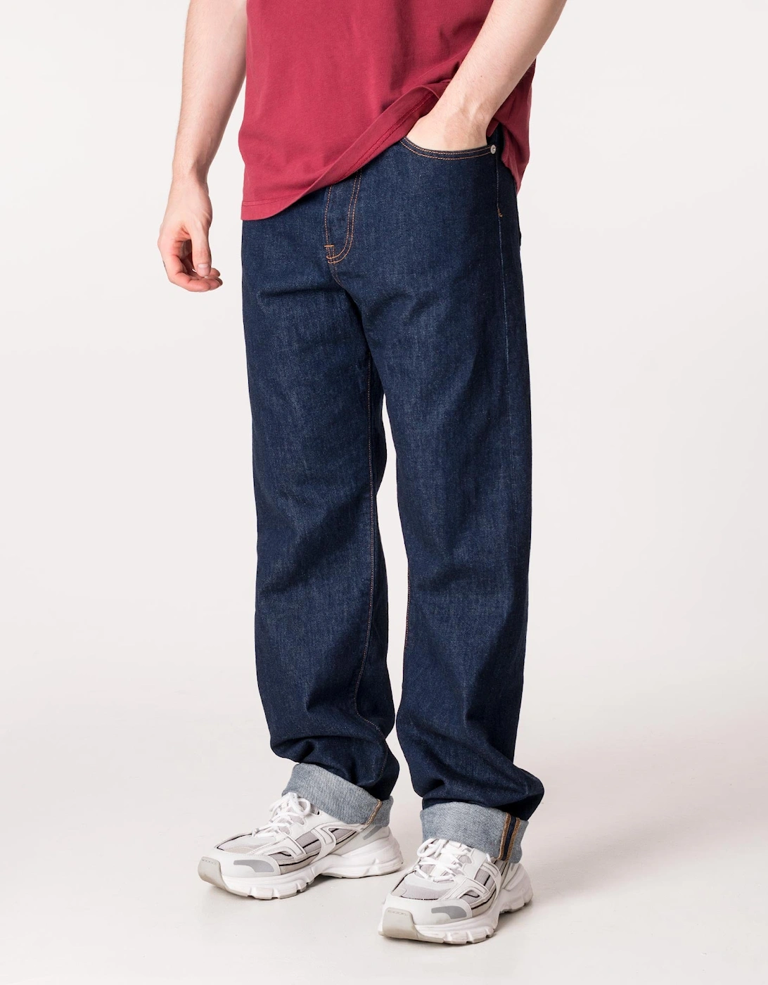 Straight Fit Asagao Jeans