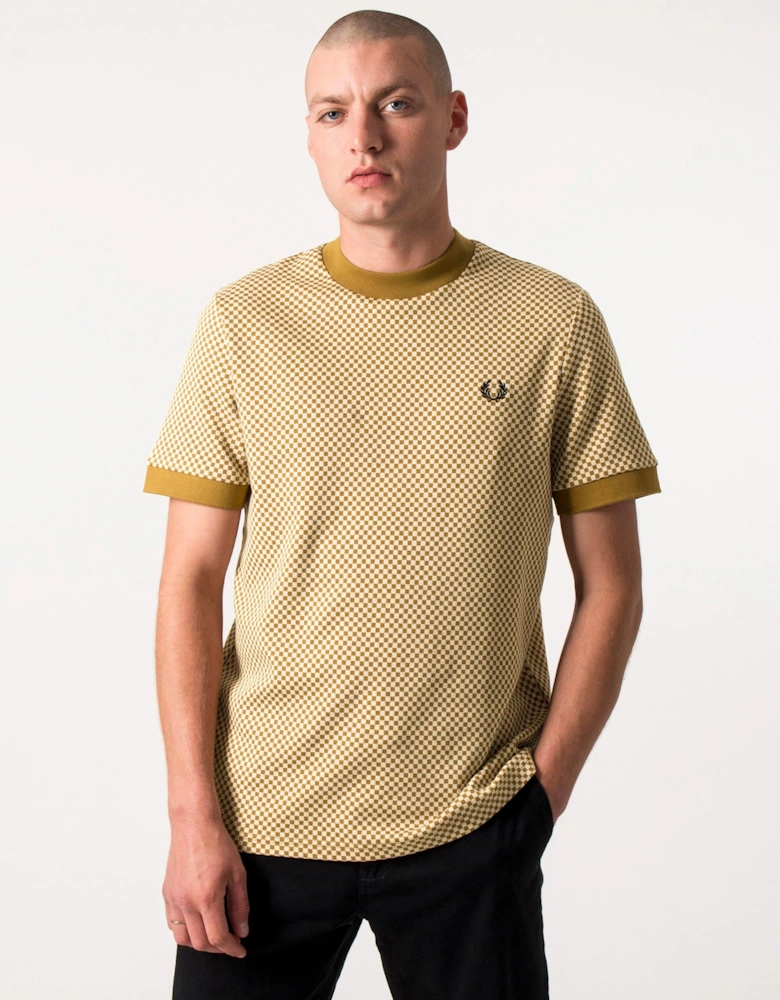 Micro Chequerboard T-Shirt