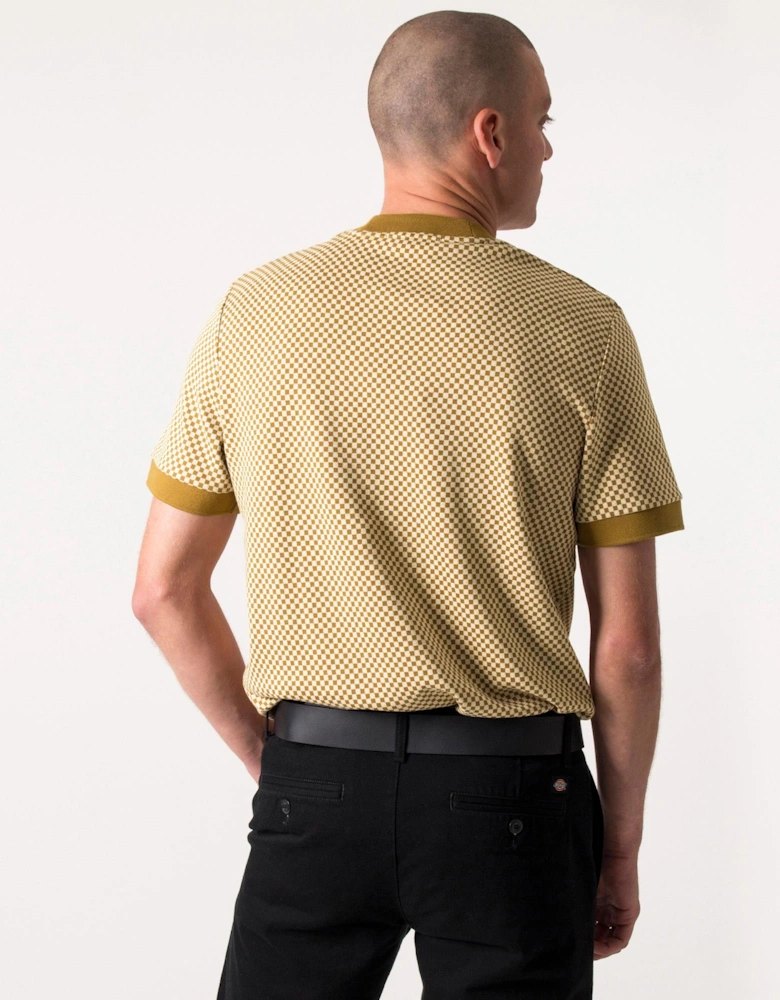 Micro Chequerboard T-Shirt