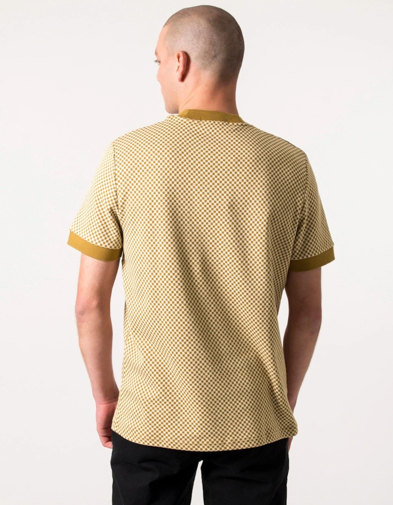 Micro Chequerboard T-Shirt
