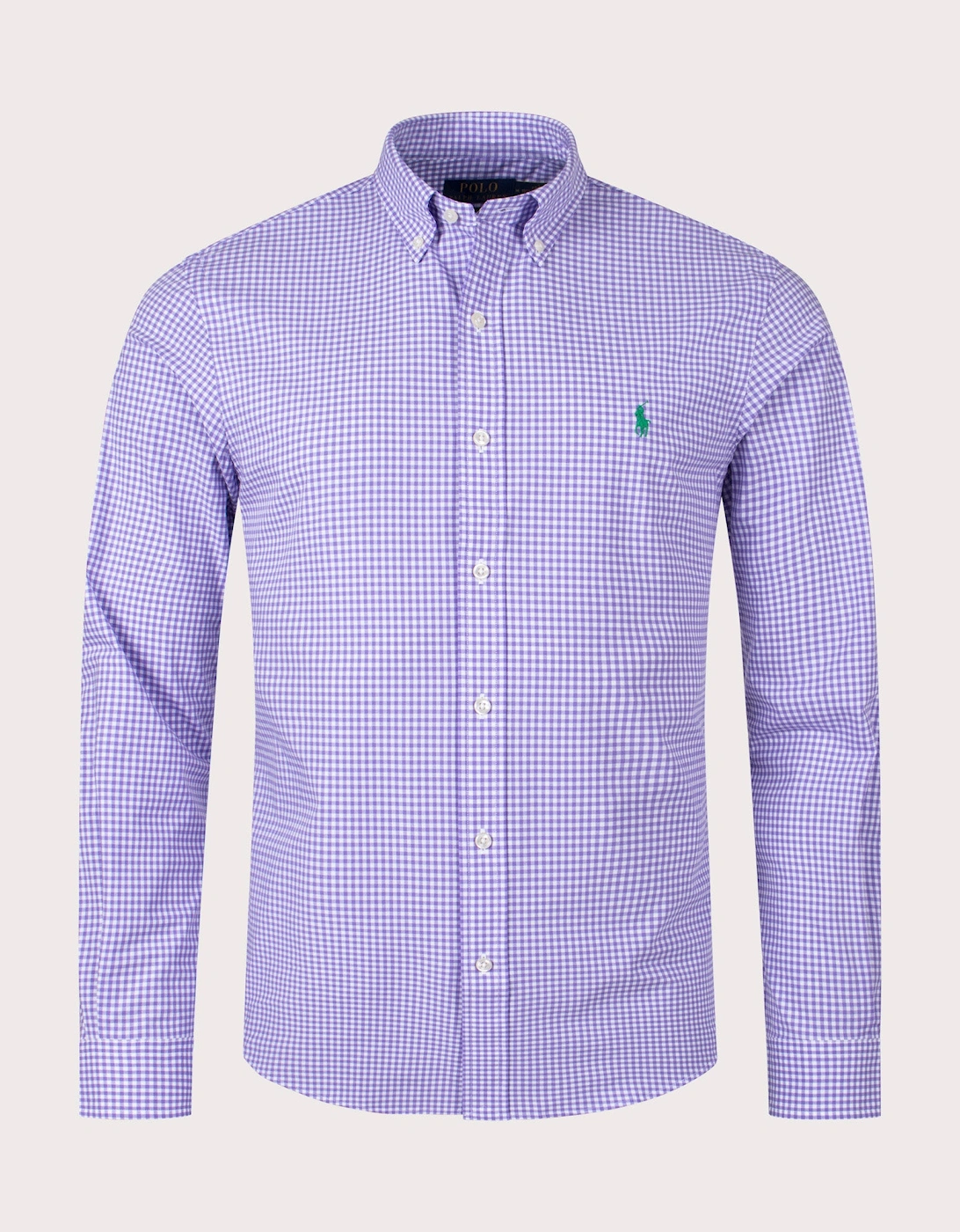 Slim Fit Gingham Stretch Poplin Shirt, 4 of 3