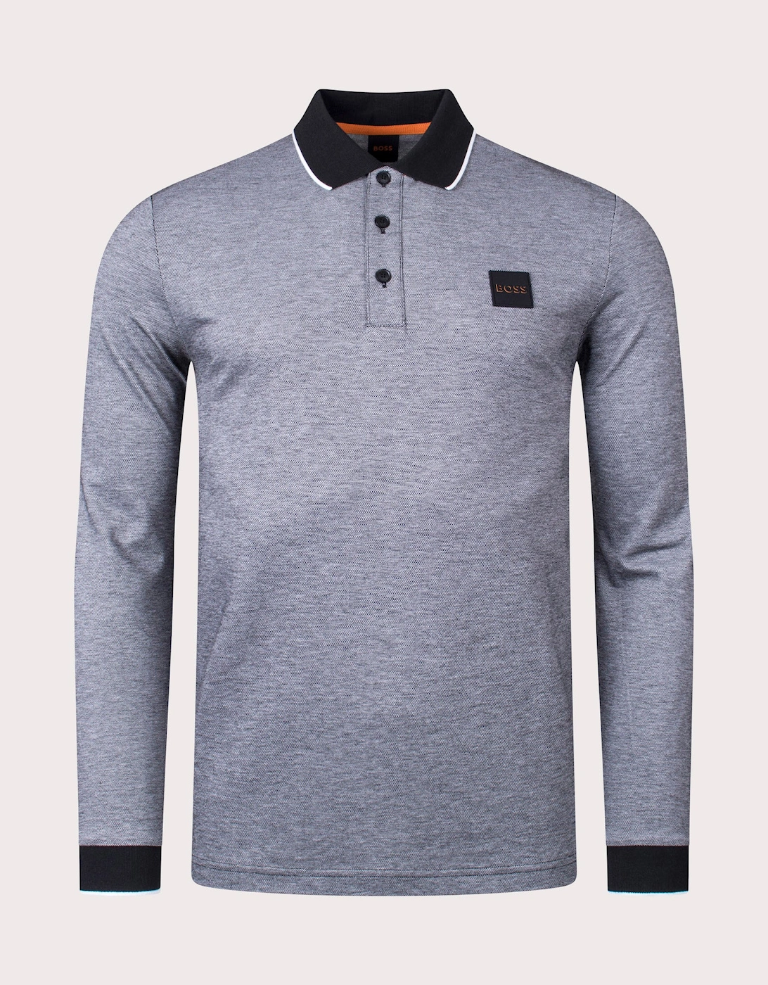 Long Sleeve Peoxfordlong Polo Shirt, 4 of 3