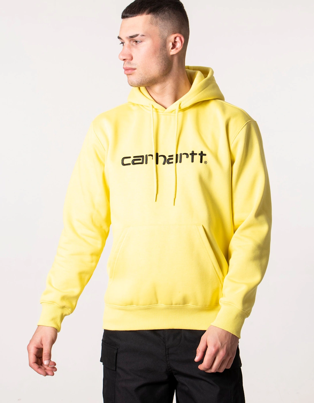Relaxed Fit Carhartt Logo Hoodie, 4 of 3