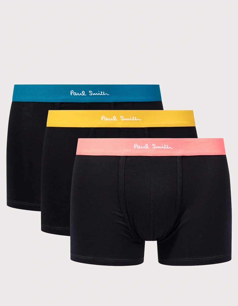 Three Pack of Cotton Stretch Trunks