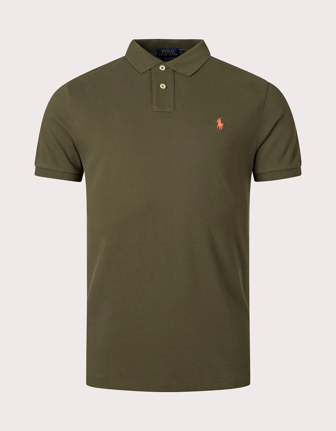 Custom Slim Fit Mesh Polo Shirt