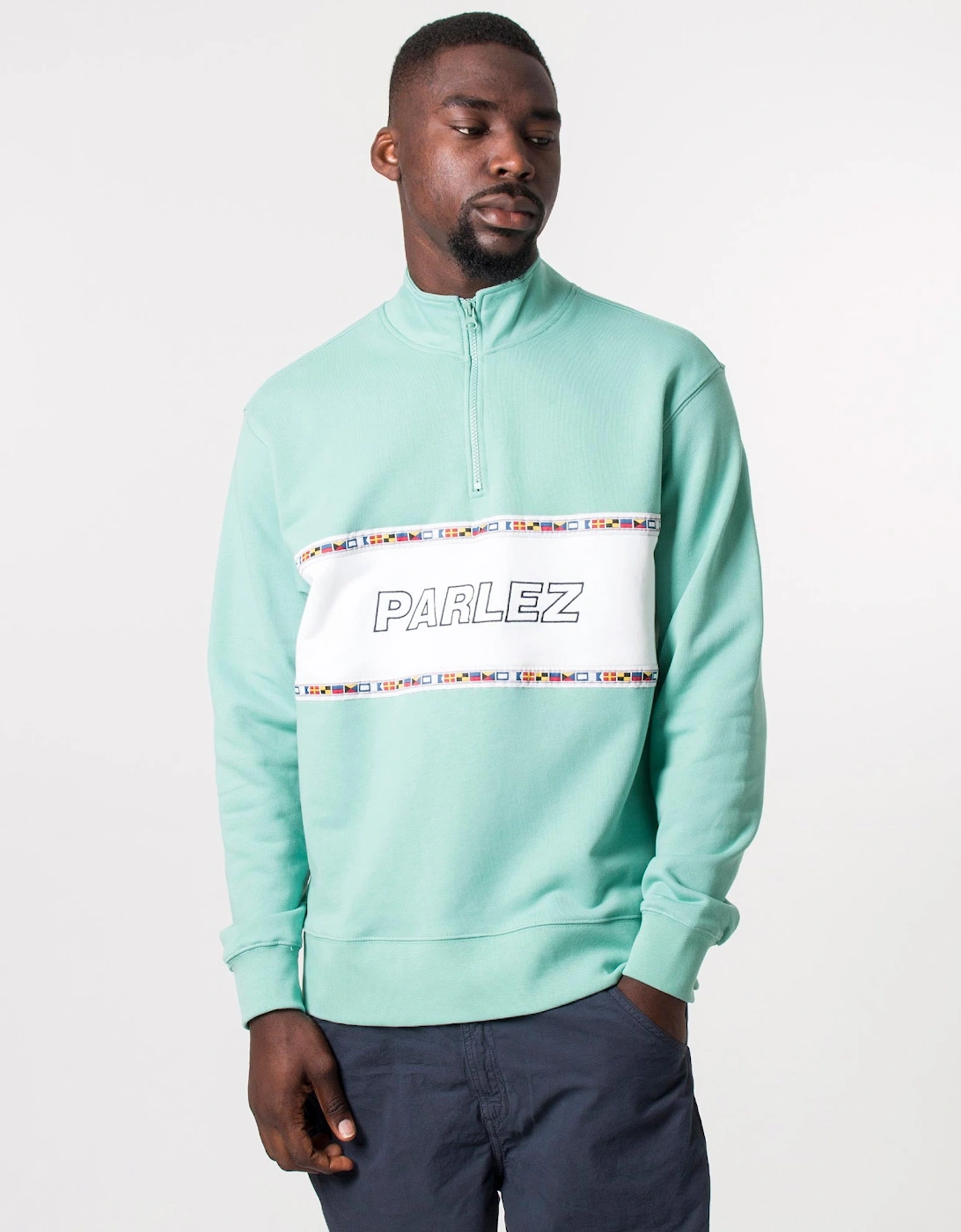 Quarter Zip Course Sweatshirt, 4 of 3