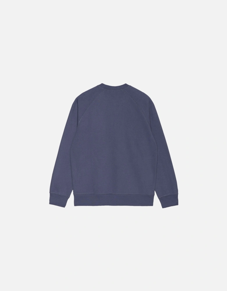 Carhartt Chase Sweatshirt - Cold Viola Purple / Gold