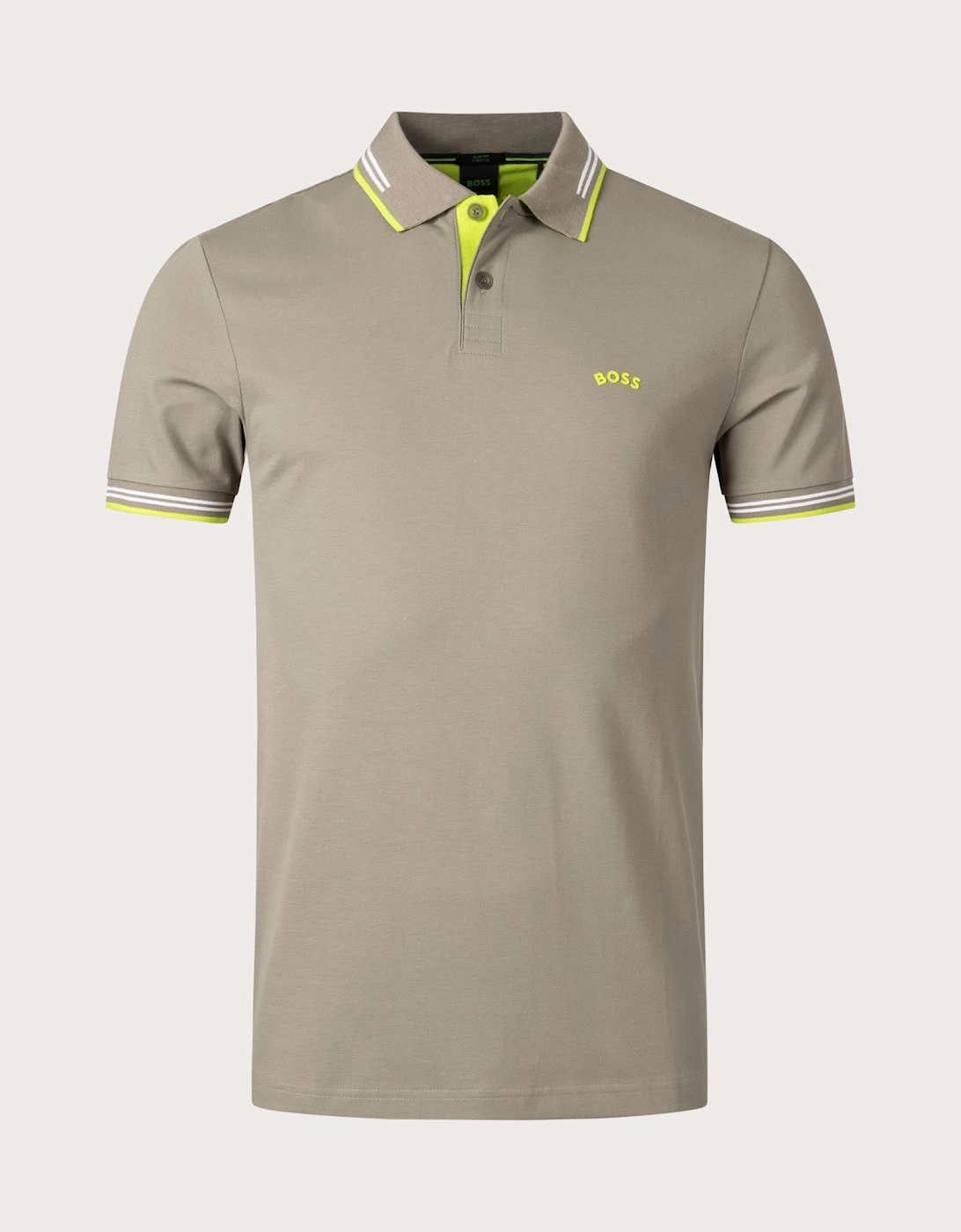 Slim Fit Paul Curved Logo Polo Shirt, 4 of 3