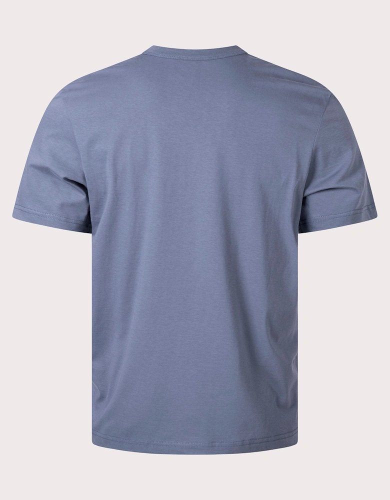 Hollow Broad Stripe Zebra Emblem T-Shirt