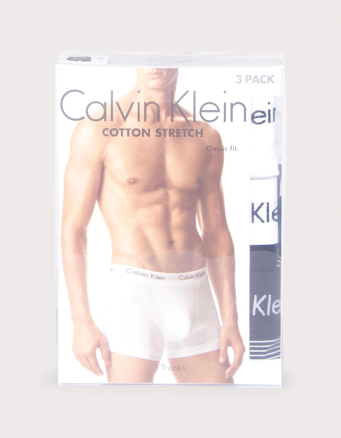 3 Pack of Cotton Stretch Trunks