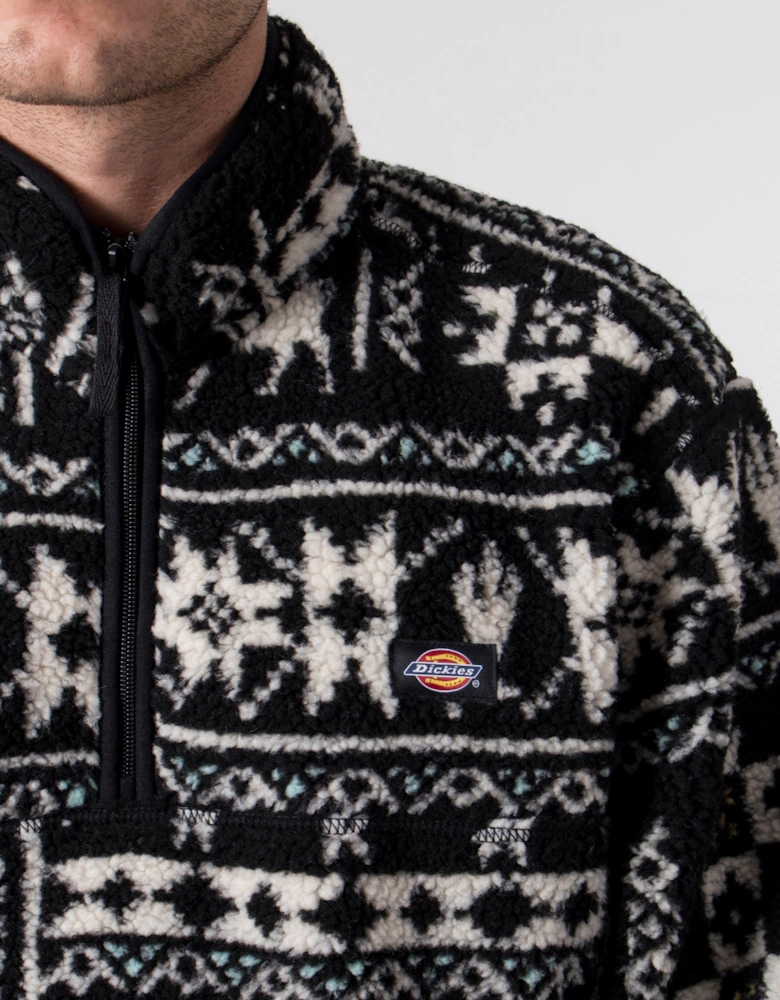 Relaxed Fit Hays Quarter Zip Fleece