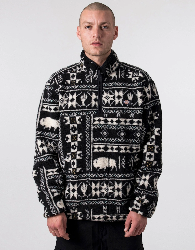 Relaxed Fit Hays Quarter Zip Fleece
