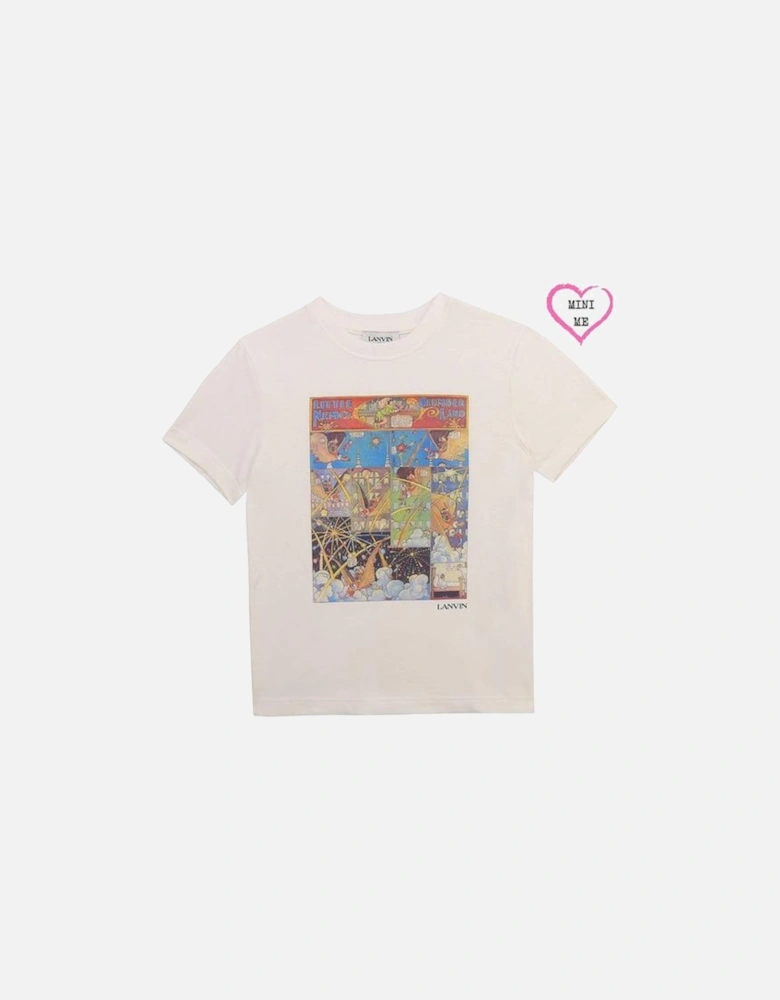 Boys White Nemo Logo T-shirt