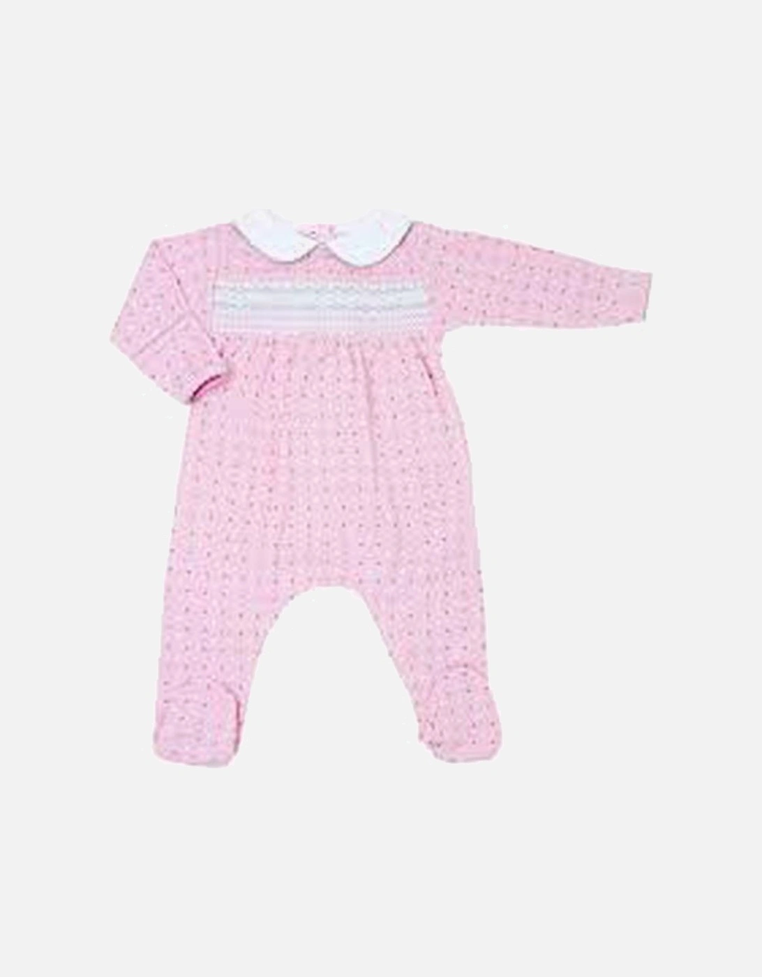 Girls Pink  Zara and Zanes Babygrow, 2 of 1